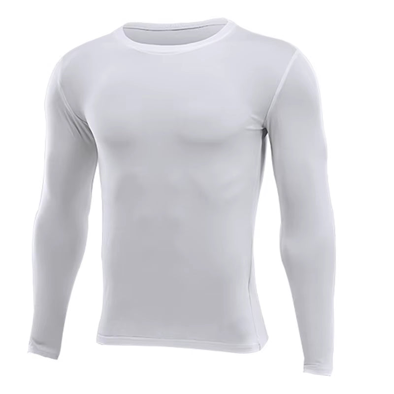 Men Women Kids Children Boy Girl Compression Running Long Base T Shirt Fitness Sport Basketball Football Gym Bottom Clothes 1025